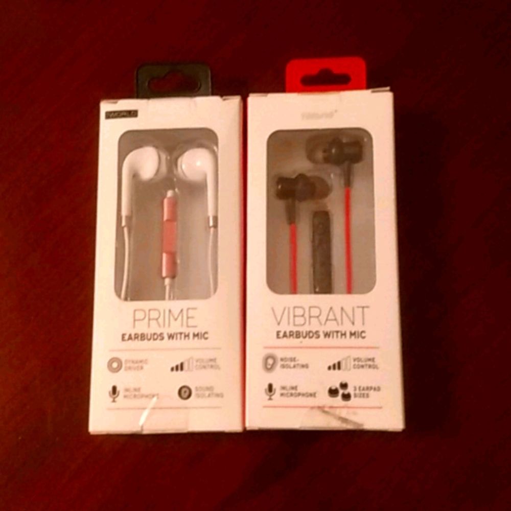 One Prime 🎧 earbuds with Mic Vibrant Earbuds FREE